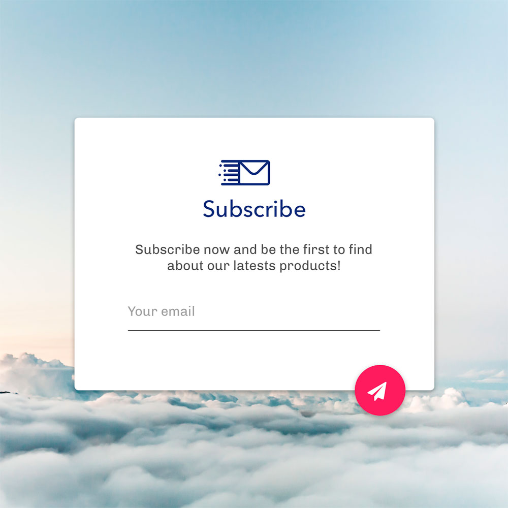 Day #026 - Subscribe Form